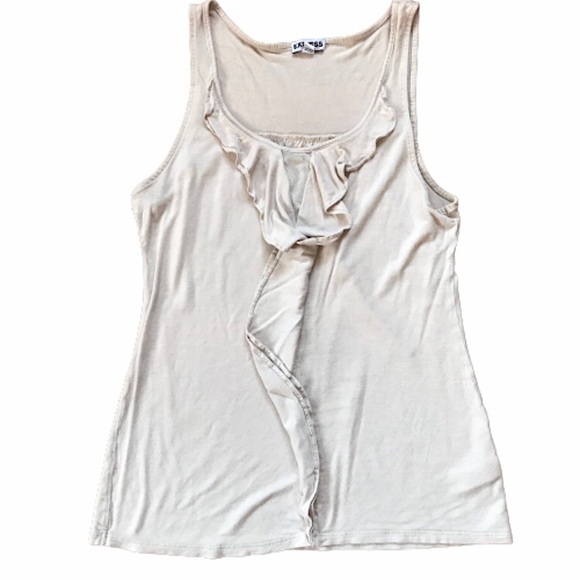 Express Ruffle Front Tank Size S - Picture 10 of 10